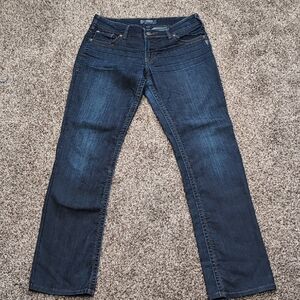 Silver Jeans Suki Women's Dark Blue Straight Leg Jeans Size 30x34